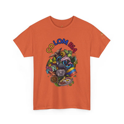 Colorful Unisex Heavy Cotton Tee with Joyful Message, Fun T-Shirt, Casual Wear, Gift for Friends, Summer Vibes, Festival Apparel - NOTALIFY