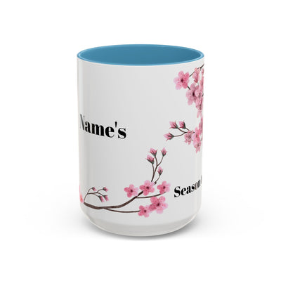 Coffee Mug, Season to Shine Design - Festive Holiday Gift, Spring Mug,