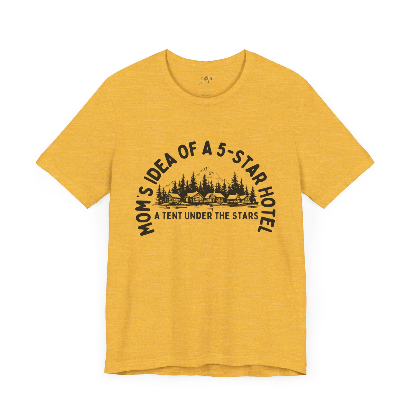 Nature Lover Unisex Tee, Mom's 5-Star Hotel Camping Shirt, Adventure Apparel, Family Camping Gear, Fun Outdoor Gift, Comfortable Shirts, MOM - NOTALIFY