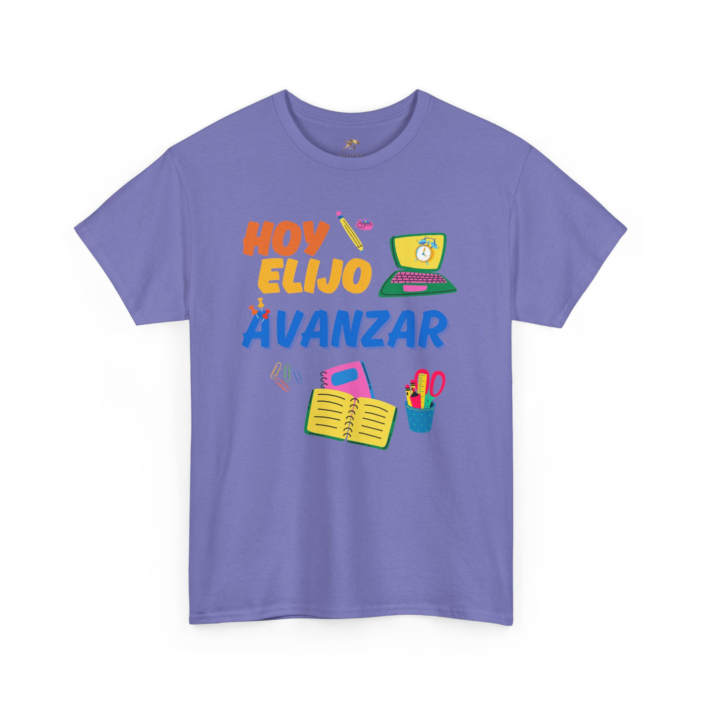 Hoy Elijo Avanzar Spanish Motivational T-Shirt | Back to School Teacher Tee | Growth Mindset Shirt | Spanish Student Gift | Unisex Tee
