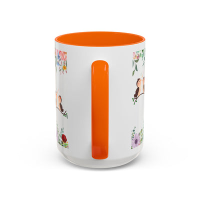 Mug, Inspirational Ceramic Cup w/ Flower Design, Bloom where you are planted, Gift for her/him, Quote Tea Mug, Home Office Decor, - NOTALIFY