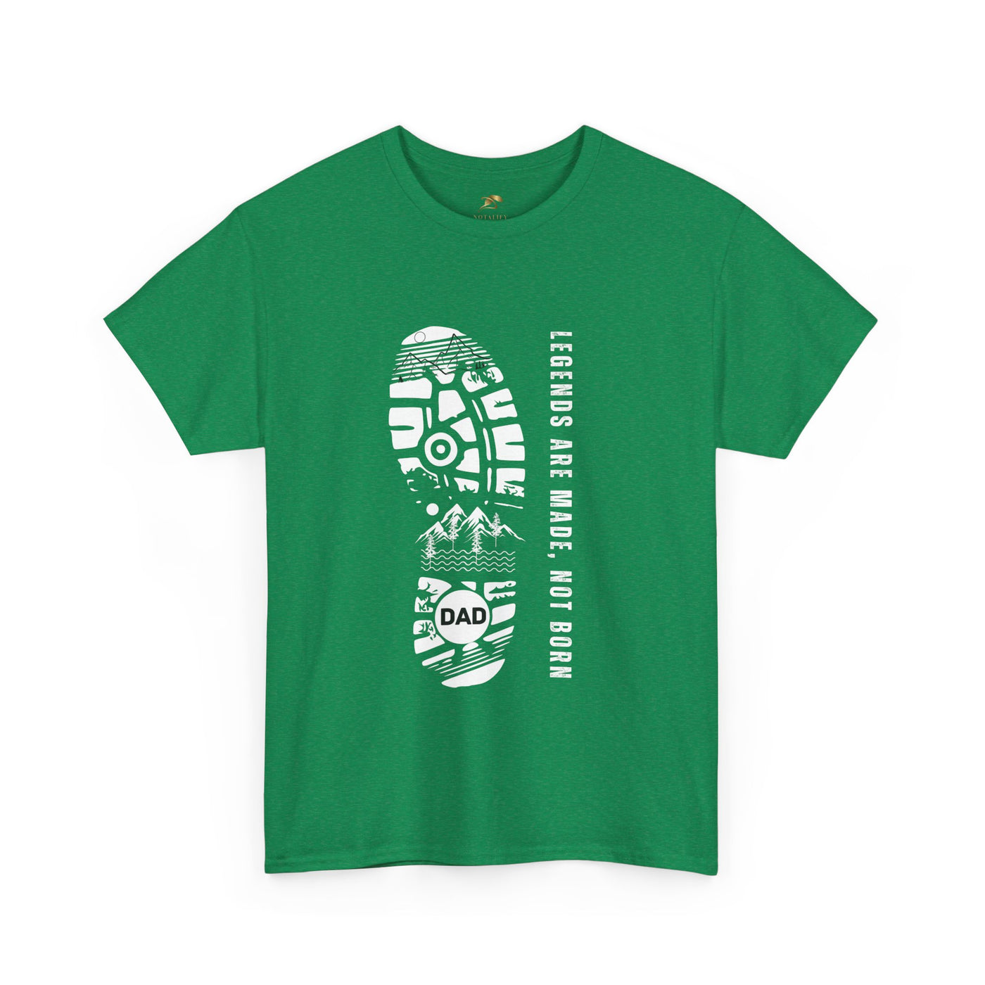 Legends Are Made Not Born Dad Shirt | Fathers Day Gift | Inspirational Daddy T-Shirt | Legendary Dad Tee | Gift for Father Husband Grandpa
