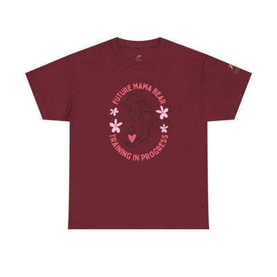 Maternity T-Shirt, Future Mama Bear, Training in Progress, Pregnancy A