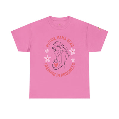Maternity T-Shirt, Future Mama Bear, Training in Progress, Pregnancy Announcement Shirt, Baby Shower Gift, Gender Reveal Top, Mother's Day - NOTALIFY