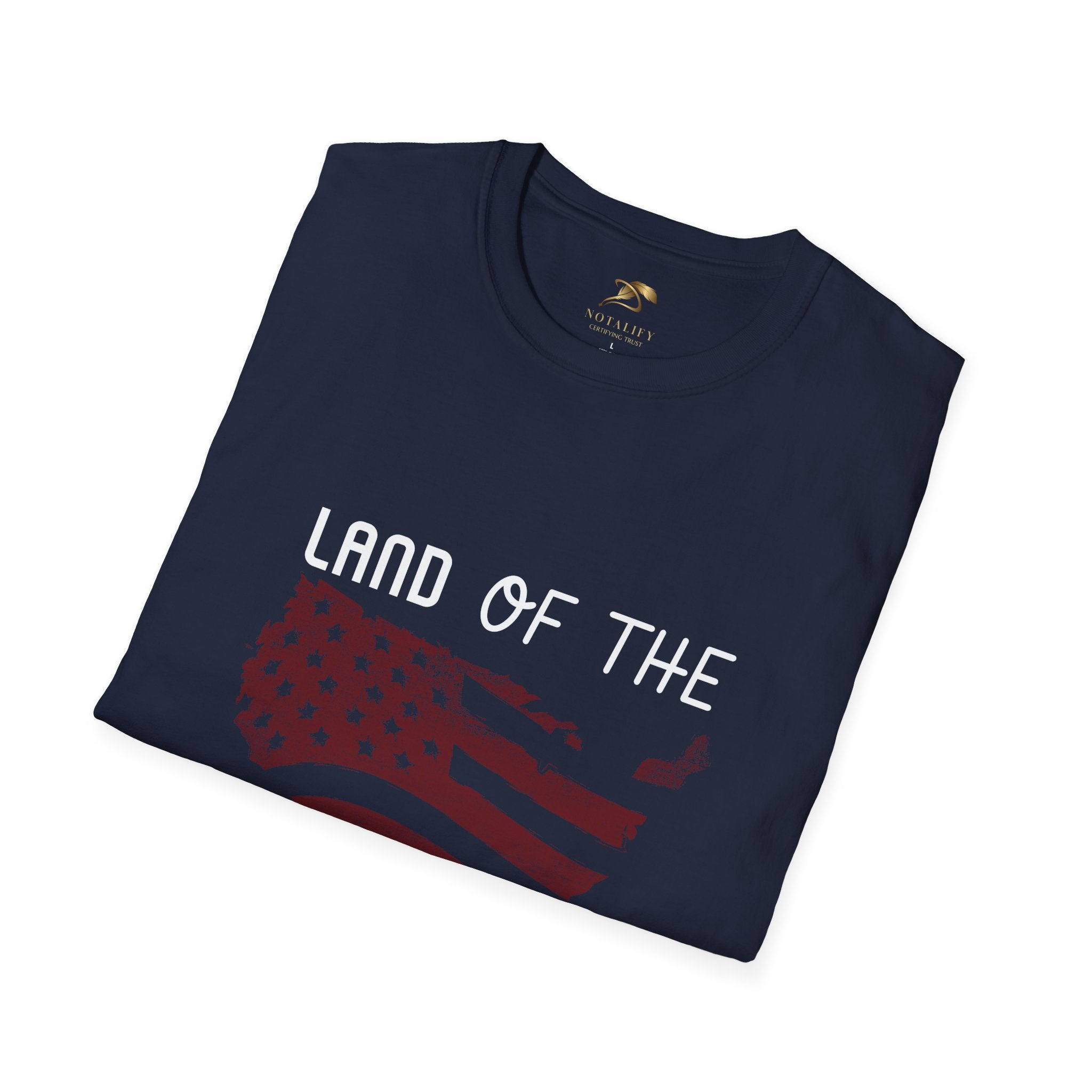 Unisex softstyle patriotic party t-shirt with 