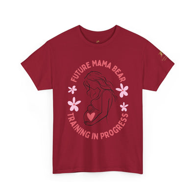 Maternity T-Shirt, Future Mama Bear, Training in Progress, Pregnancy Announcement Shirt, Baby Shower Gift, Gender Reveal Top, Mother's Day - NOTALIFY