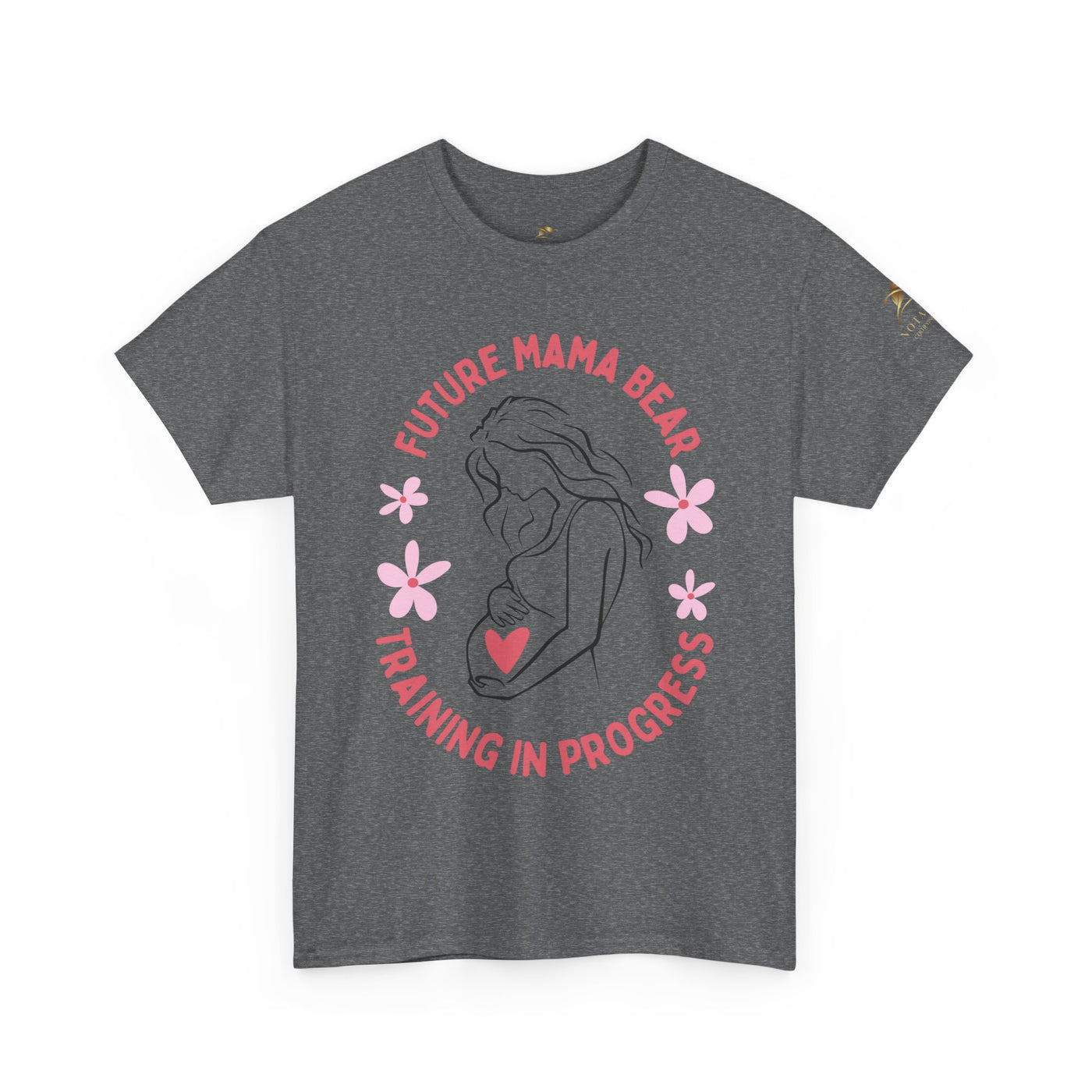 Maternity T-Shirt, Future Mama Bear, Training in Progress, Pregnancy Announcement Shirt, Baby Shower Gift, Gender Reveal Top, Mother's Day - NOTALIFY