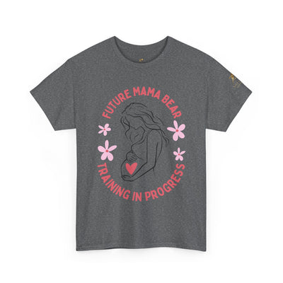 Maternity T-Shirt, Future Mama Bear, Training in Progress, Pregnancy Announcement Shirt, Baby Shower Gift, Gender Reveal Top, Mother's Day - NOTALIFY