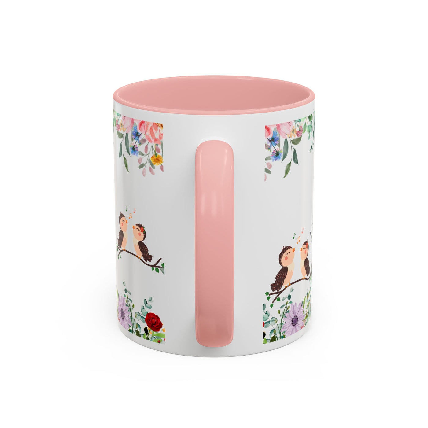 Mug, Inspirational Ceramic Cup w/ Flower Design, Bloom where you are planted, Gift for her/him, Quote Tea Mug, Home Office Decor, - NOTALIFY