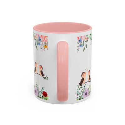 Mug, Inspirational Ceramic Cup w/ Flower Design, Bloom where you are planted, Gift for her/him, Quote Tea Mug, Home Office Decor, - NOTALIFY