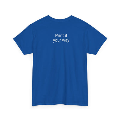 Expresso Yourself coffee T-shirt with humorous coffee pun, perfect for espresso lovers and baristas; features a steaming cup design and vertical wordplay.