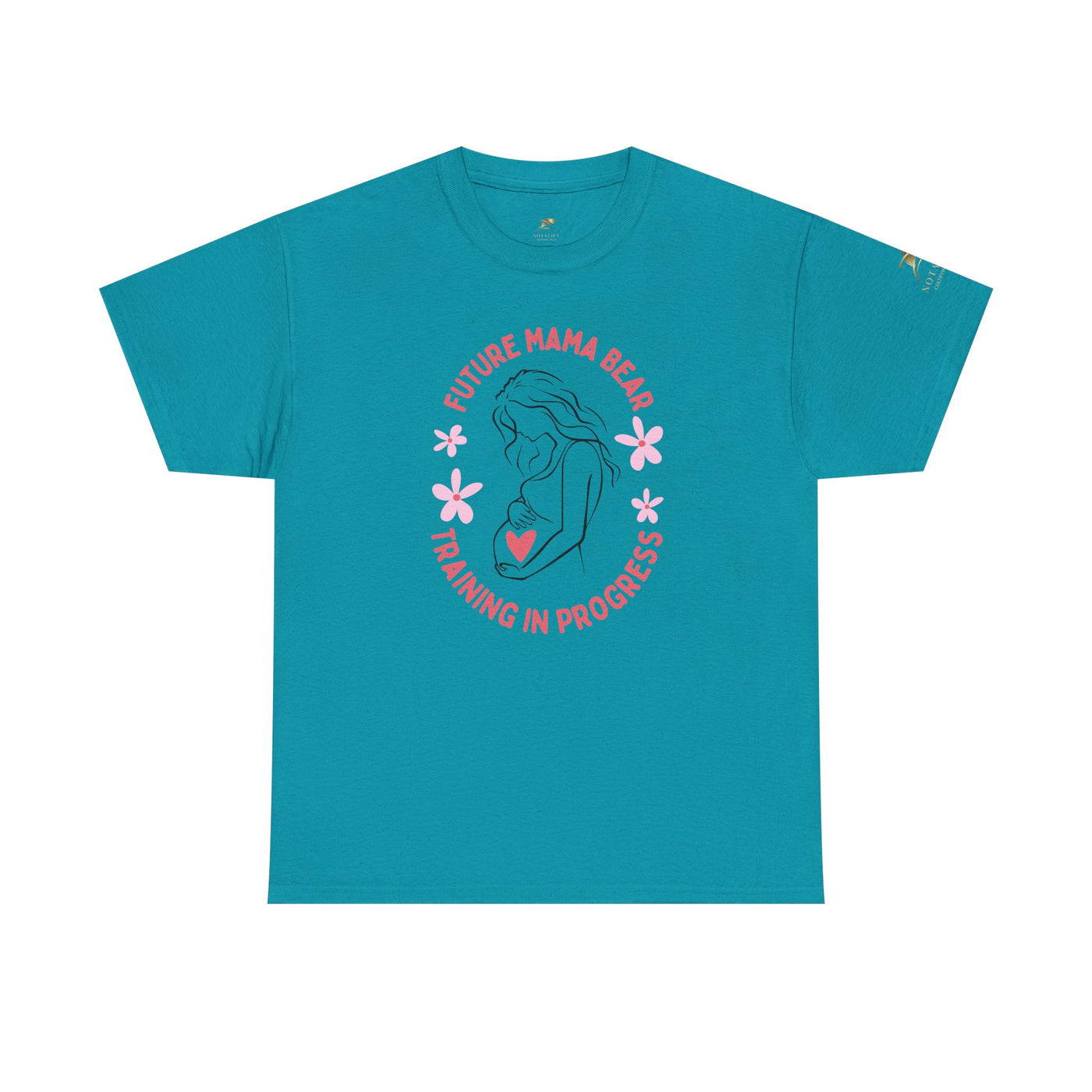 Maternity T-Shirt, Future Mama Bear, Training in Progress, Pregnancy A