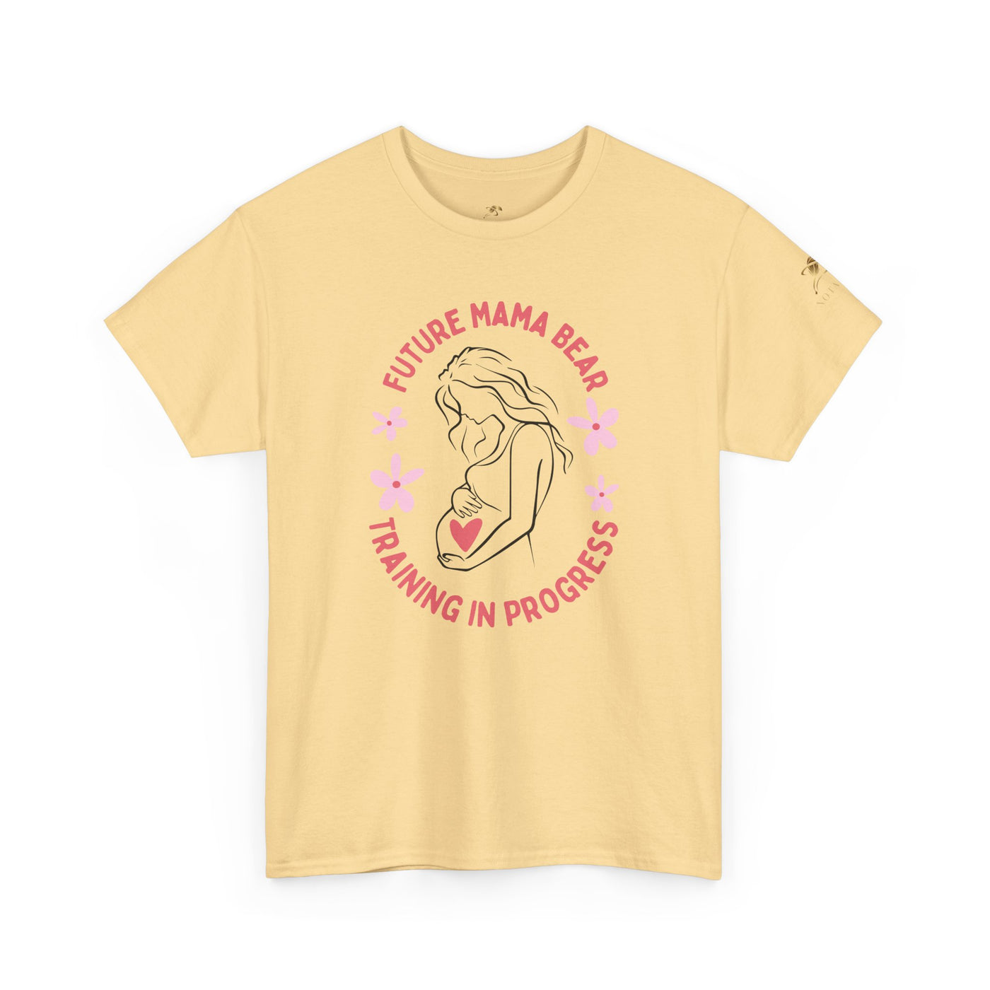 Maternity T-Shirt, Future Mama Bear, Training in Progress, Pregnancy A