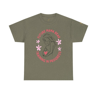 Maternity T-Shirt, Future Mama Bear, Training in Progress, Pregnancy Announcement Shirt, Baby Shower Gift, Gender Reveal Top, Mother's Day - NOTALIFY
