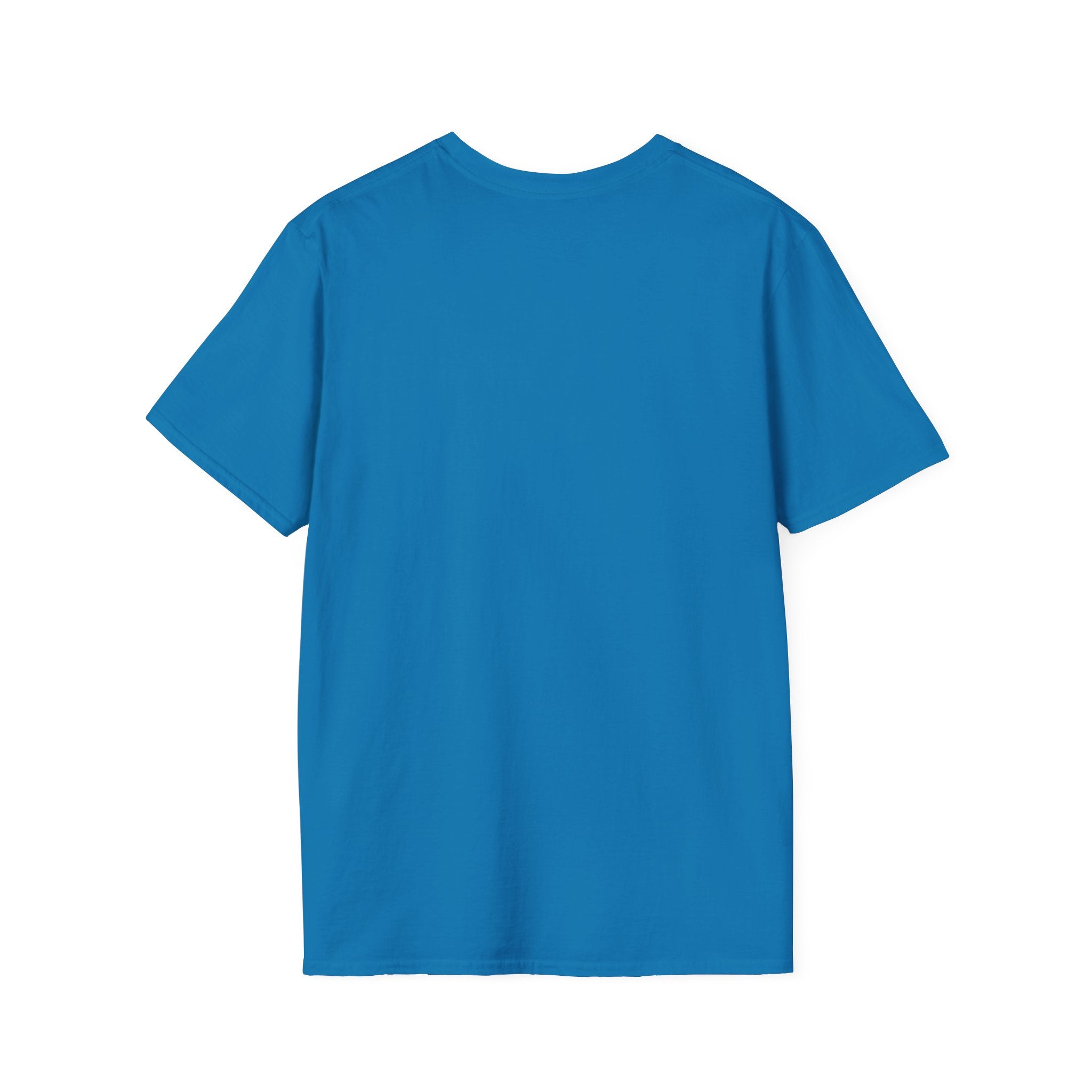 Unisex blue patriotic party T-shirt for Independence Day celebrations, ideal for casual use and BBQs.