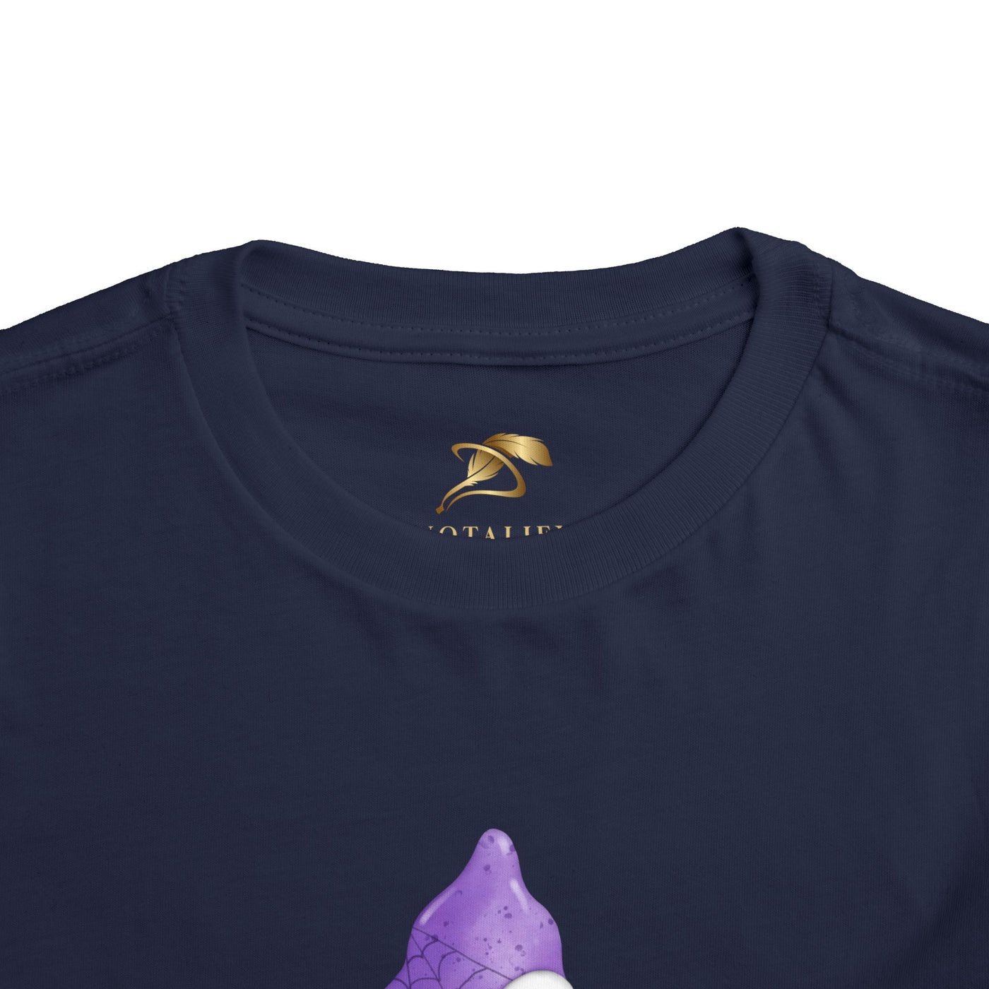 NOTALIFY Halloween Gnome Toddler TEE 1| Cute Fall Tee with Pumpkin | Soft Cotton Short Sleeve | Spooky Autumn Outfit for Kids