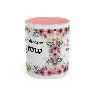 Mug, Inspirational Quote, Gift for Garden LOVERS, Wildflower Lover, Gardening Mug, Motivational Coffee Cup - NOTALIFY