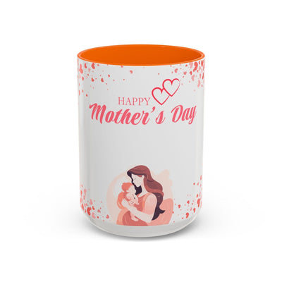 Cute Hearts Mug – Mother's Day Gift for Mom, Tea & Coffee Cup