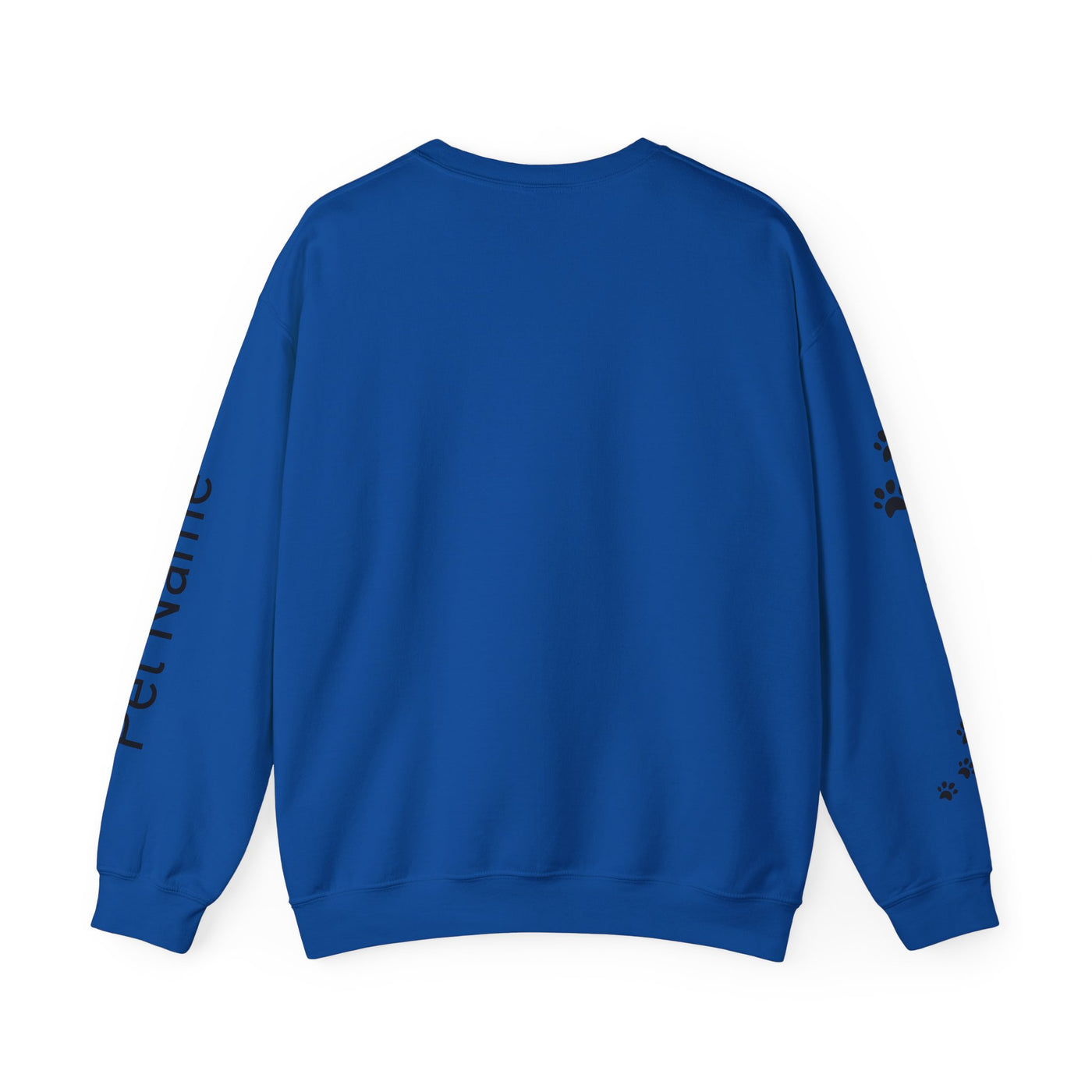 Shih Tzu Dog Lover Sweatshirt, Pet's Name Personalized Gift Idea, Frenchie Dog Owner Apparel, Custom Dog Paw Print Jumper, Comfy Crewneck