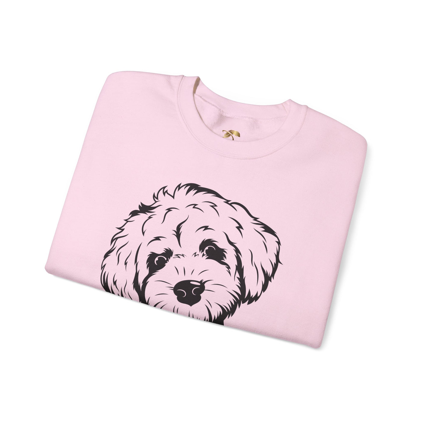 Poodle Dog Lover Sweatshirt, Pet's Name Personalized Gift Idea, Poodle Dog Owner Apparel, Custom Dog Paw Print Jumper, Comfy Crewneck - NOTALIFY