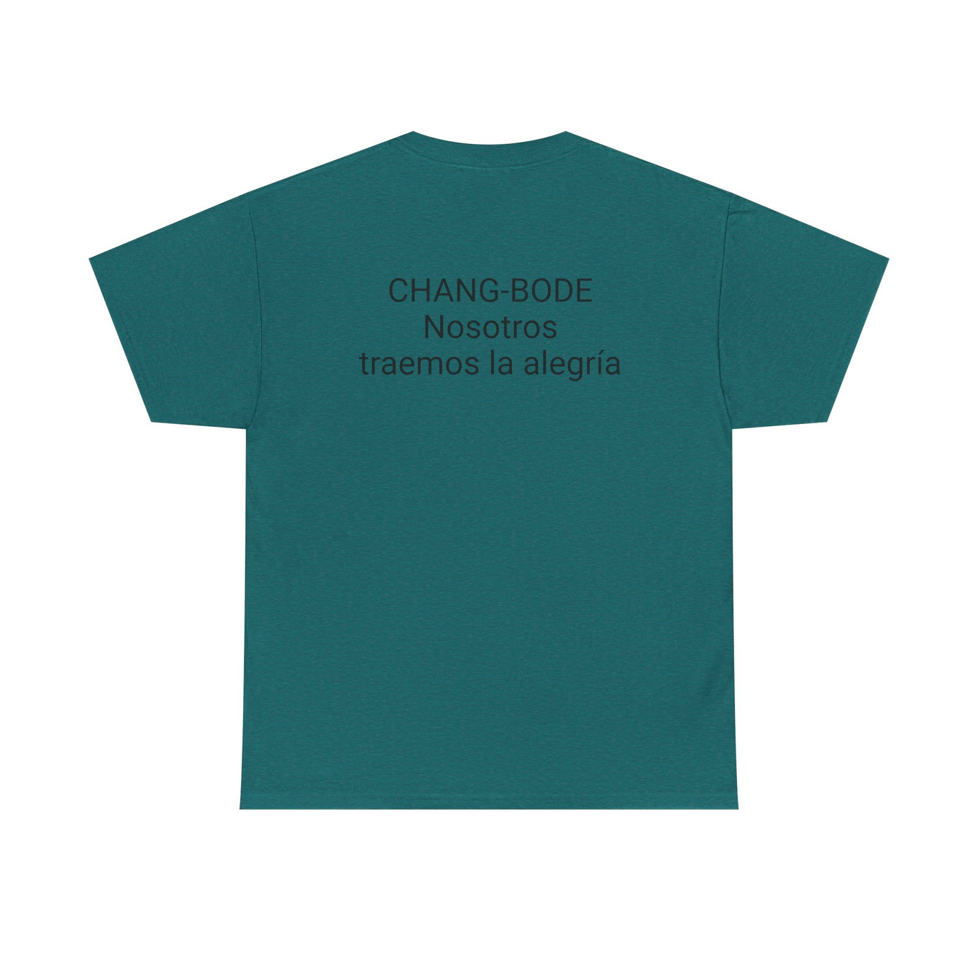 Colorful Unisex Heavy Cotton Tee with Joyful Message, Fun T-Shirt, Cas