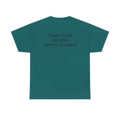 Colorful Unisex Heavy Cotton Tee with Joyful Message, Fun T-Shirt, Cas