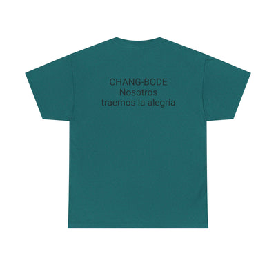 Colorful Unisex Heavy Cotton Tee with Joyful Message, Fun T-Shirt, Cas