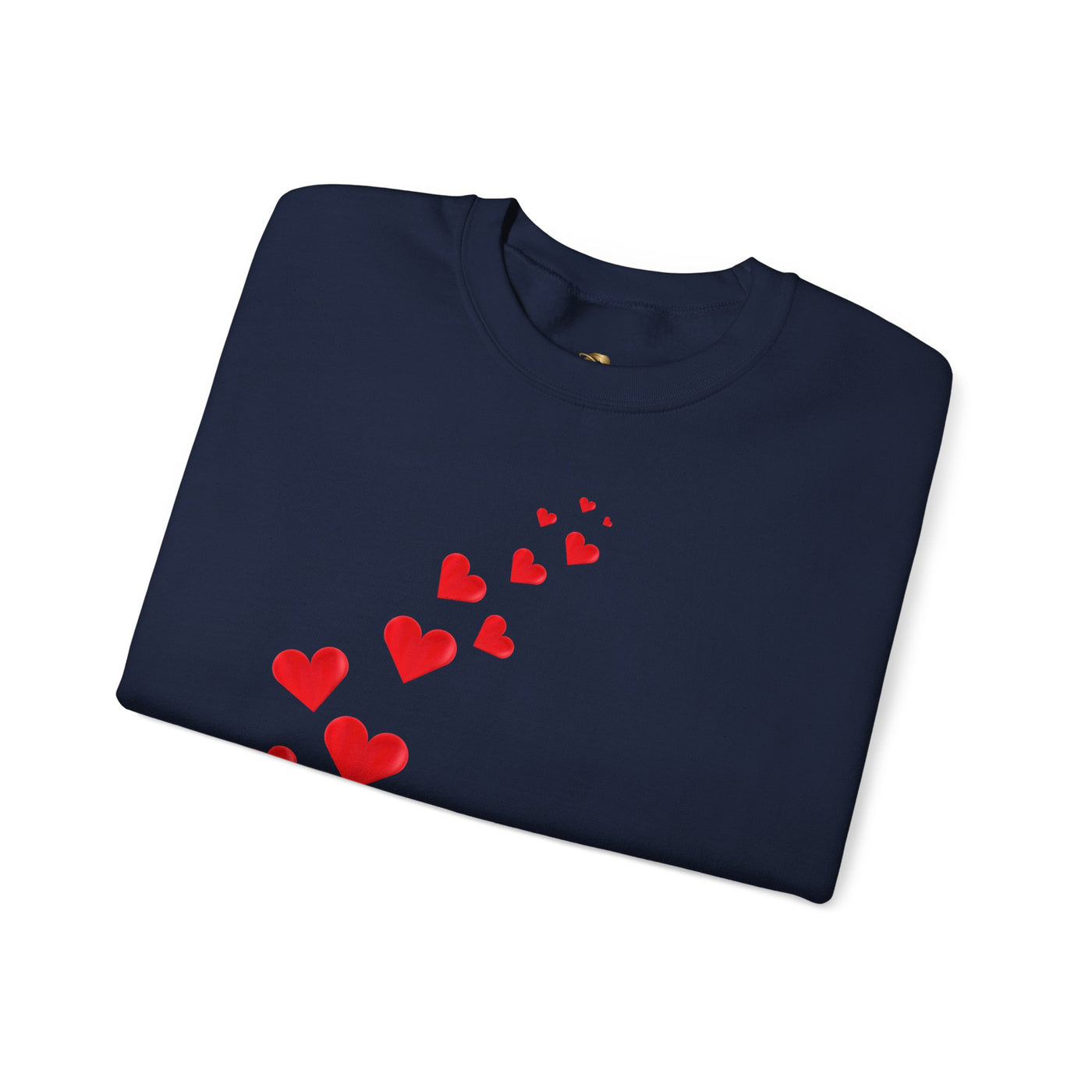 You are Enough Hearts Love Sweatshirt - Unisex Heavy Blend Crewneck, Gift for Him Her, Ultimate Comfort, Every Season, Unisex Sweatshirt - NOTALIFY