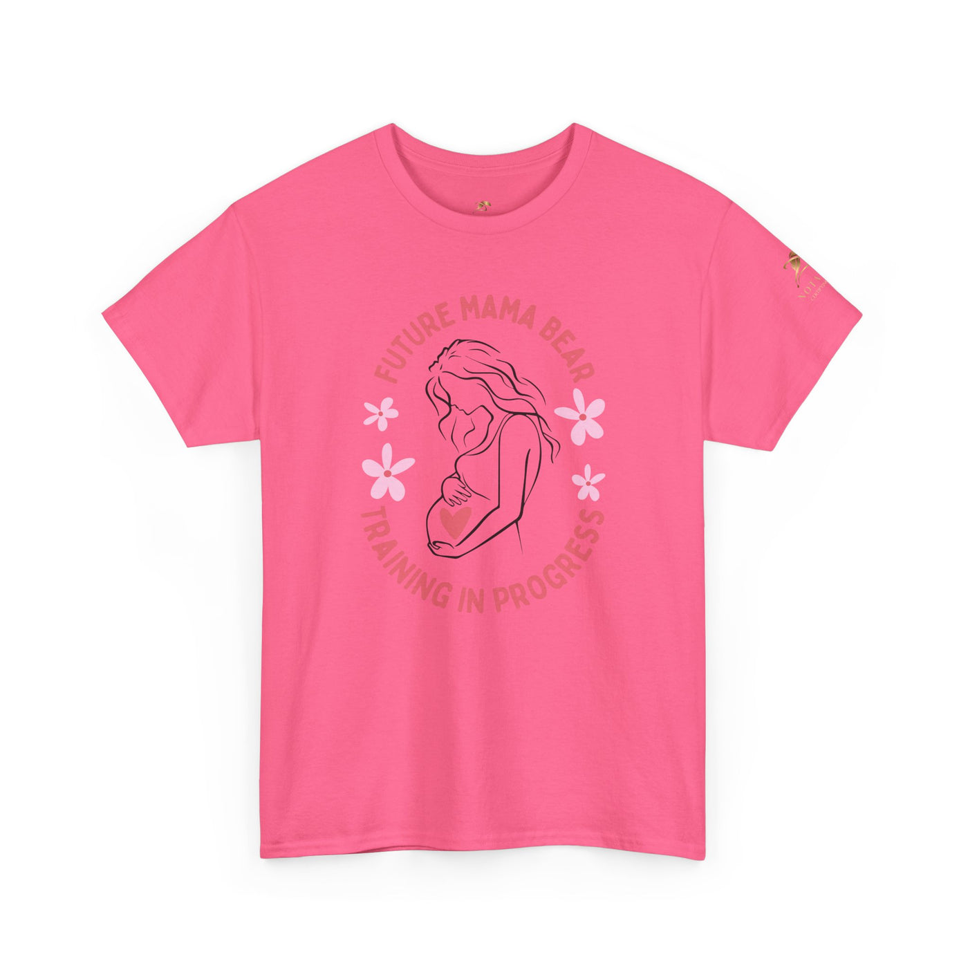 Maternity T-Shirt, Future Mama Bear, Training in Progress, Pregnancy A