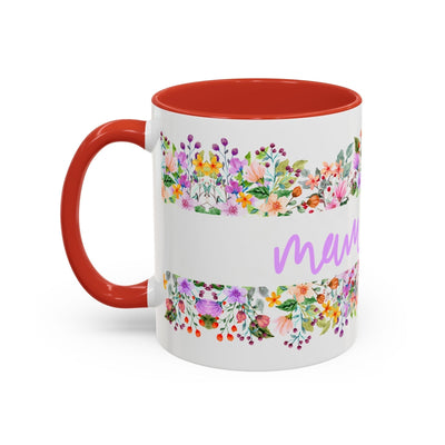 Mug, Floral Garden Beautiful Cute Mama Love Coffee Cup