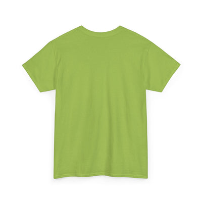 Dog Mama Unisex Tee, green, back view, perfect gift for dog lovers, ethically made, medium fabric.