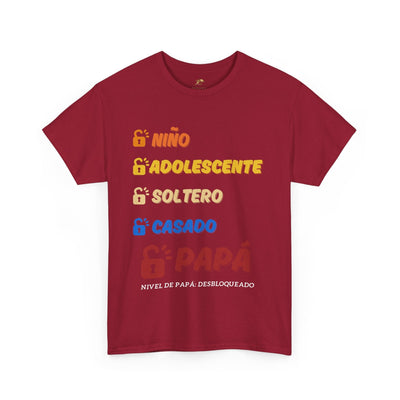 Spanish Dad Level Unlocked Tee for Men