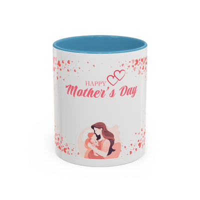 Cute Hearts Mug – Mother's Day Gift for Mom, Tea & Coffee Cup