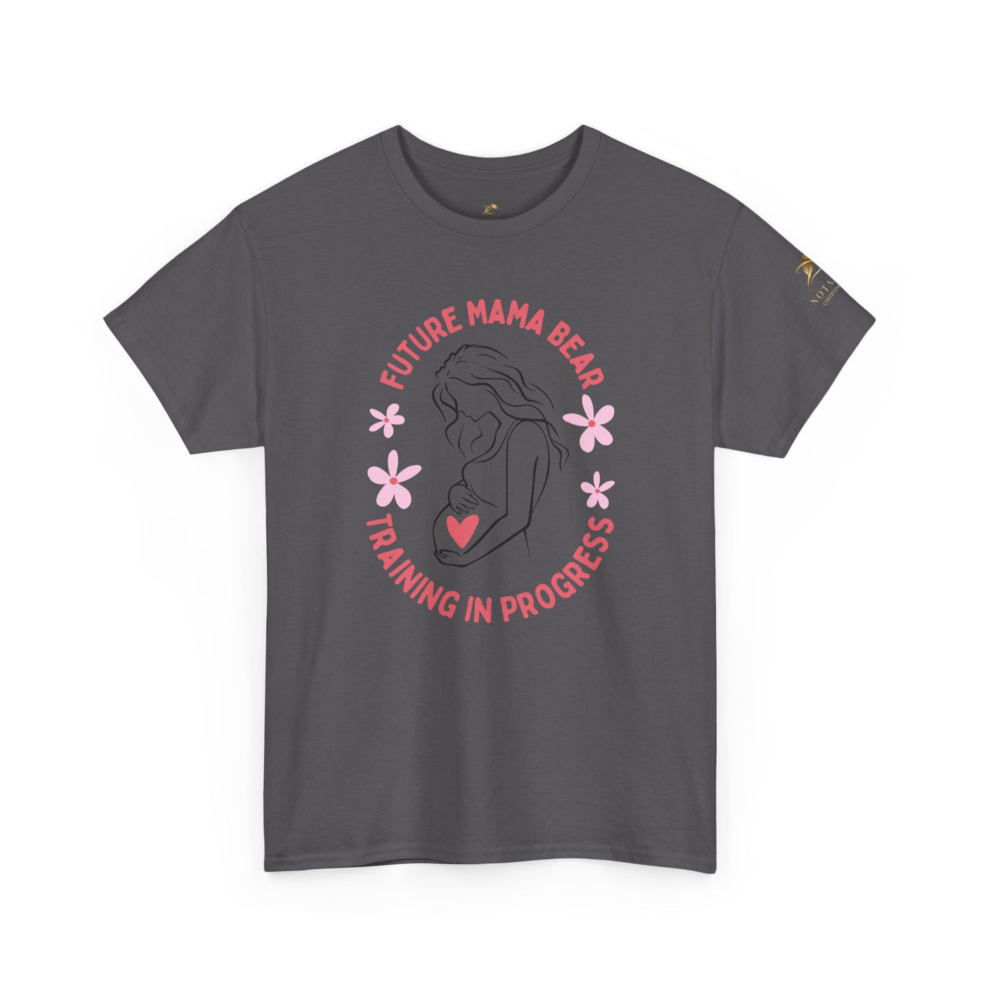 Maternity T-Shirt, Future Mama Bear, Training in Progress, Pregnancy A