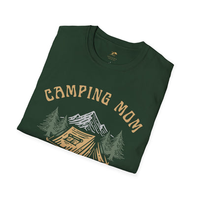 Camping Mom T-Shirt, Campfire Memories Tee, Outdoor Adventure Shirt, N