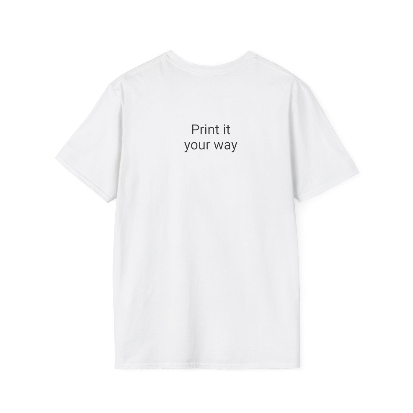 Pi Day Unisex Softstyle T-Shirt, Math Geek Gift, Irrationally Awesome 