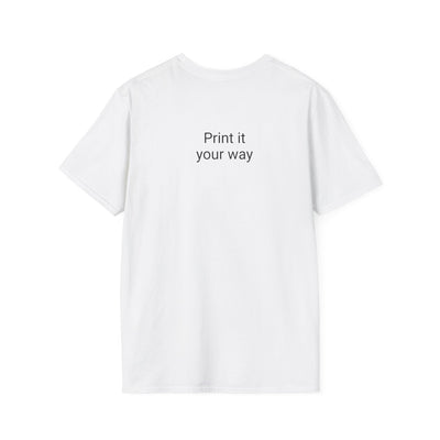 Pi Day Unisex Softstyle T-Shirt, Math Geek Gift, Irrationally Awesome 