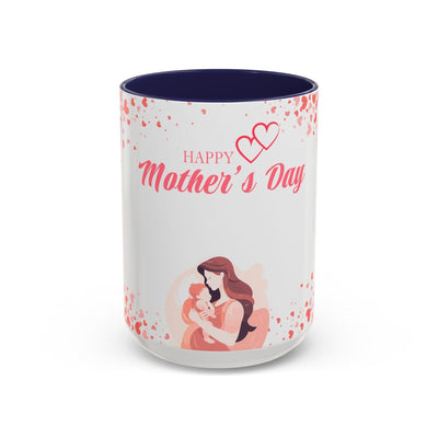 Cute Hearts Mug – Mother's Day Gift for Mom, Tea & Coffee Cup