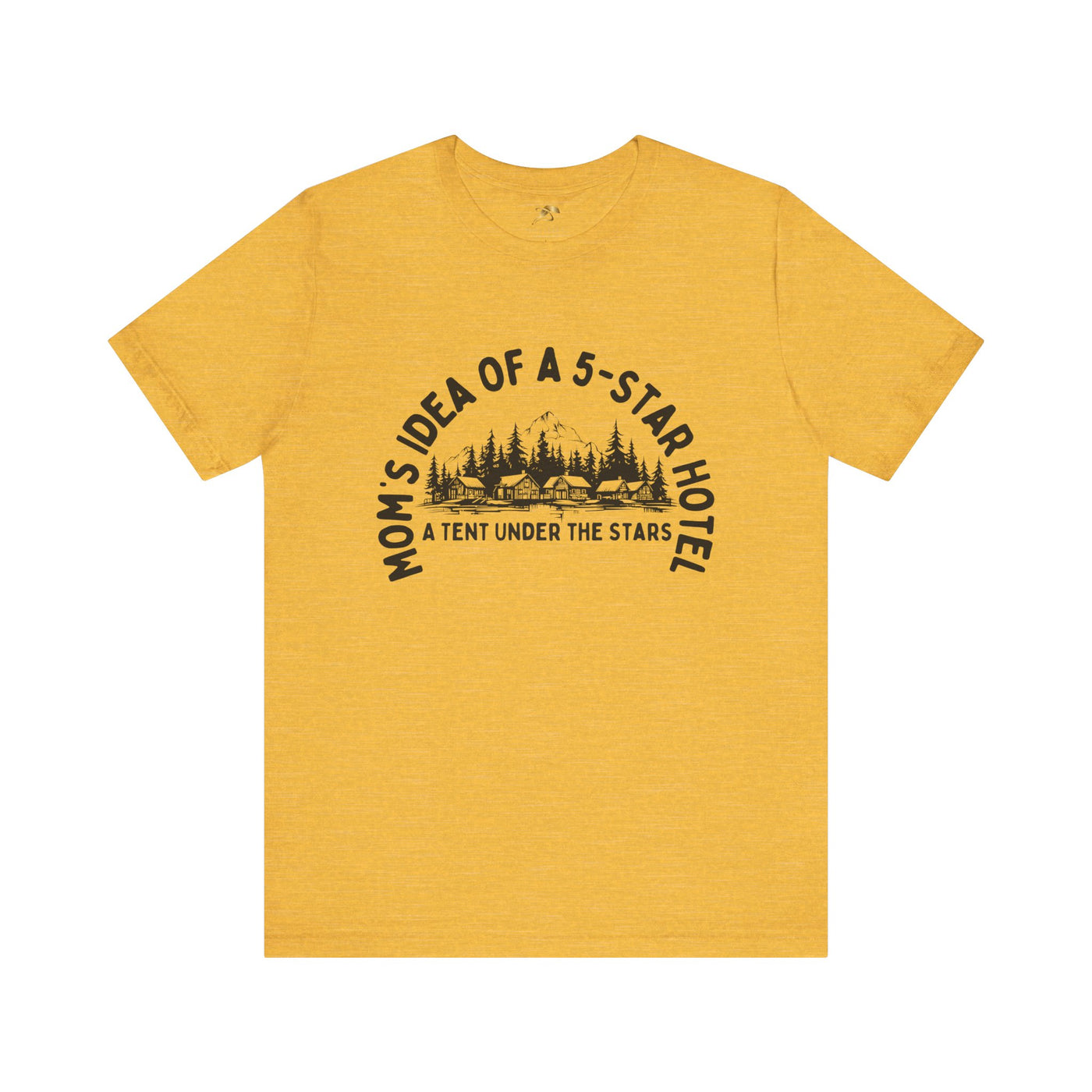 Nature Lover Unisex Tee, Mom's 5-Star Hotel Camping Shirt, Adventure Apparel, Family Camping Gear, Fun Outdoor Gift, Comfortable Shirts, MOM - NOTALIFY