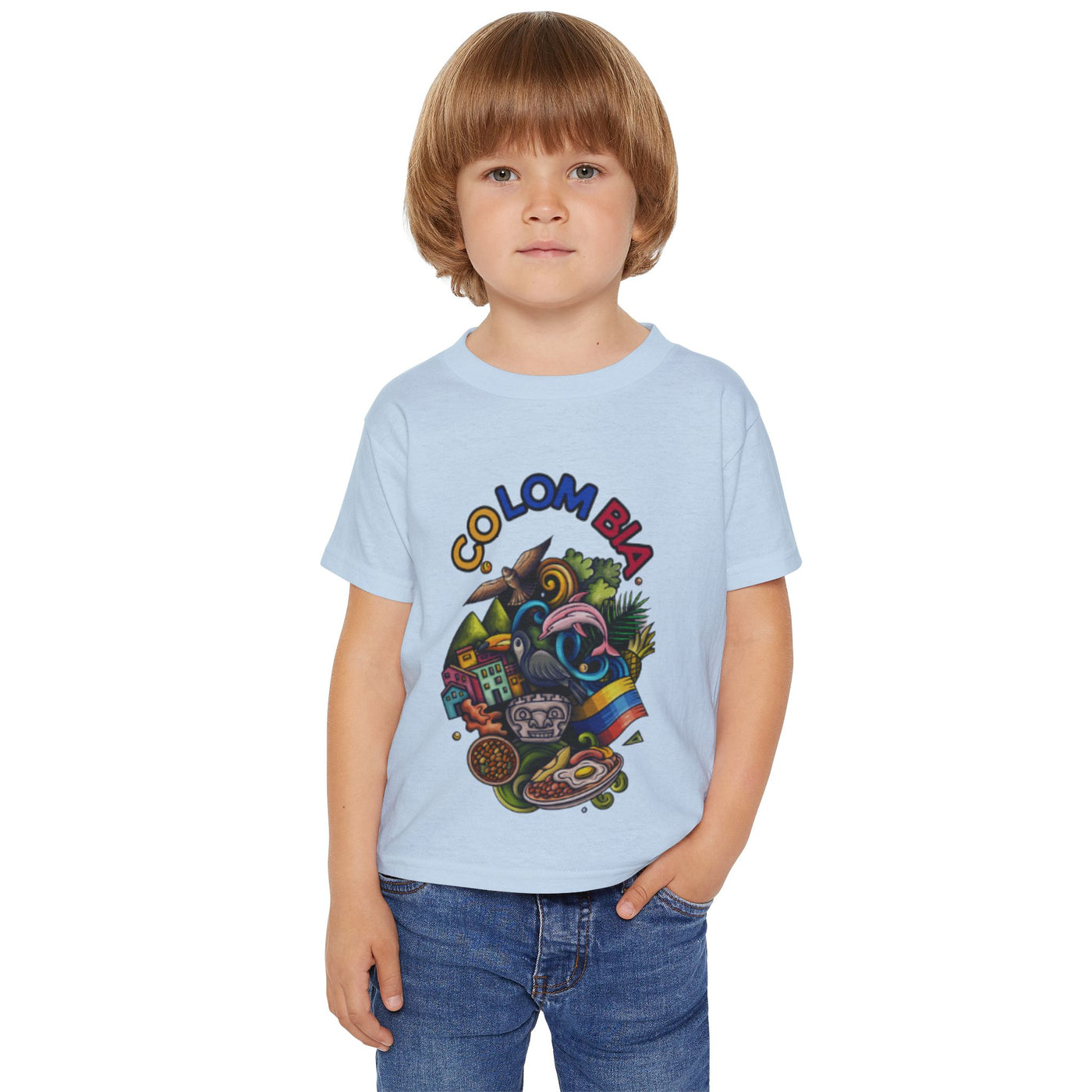 Colombia Heavy Cotton™ Toddler T-shirt - NOTALIFY
