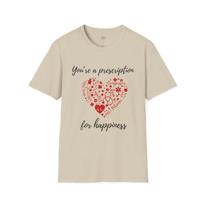 Love Prescription T-Shirt, Valentine's Day Gift, Couples Shirt, Enamorados Tee, San Valentin Apparel, Feb 14 Top - NOTALIFY