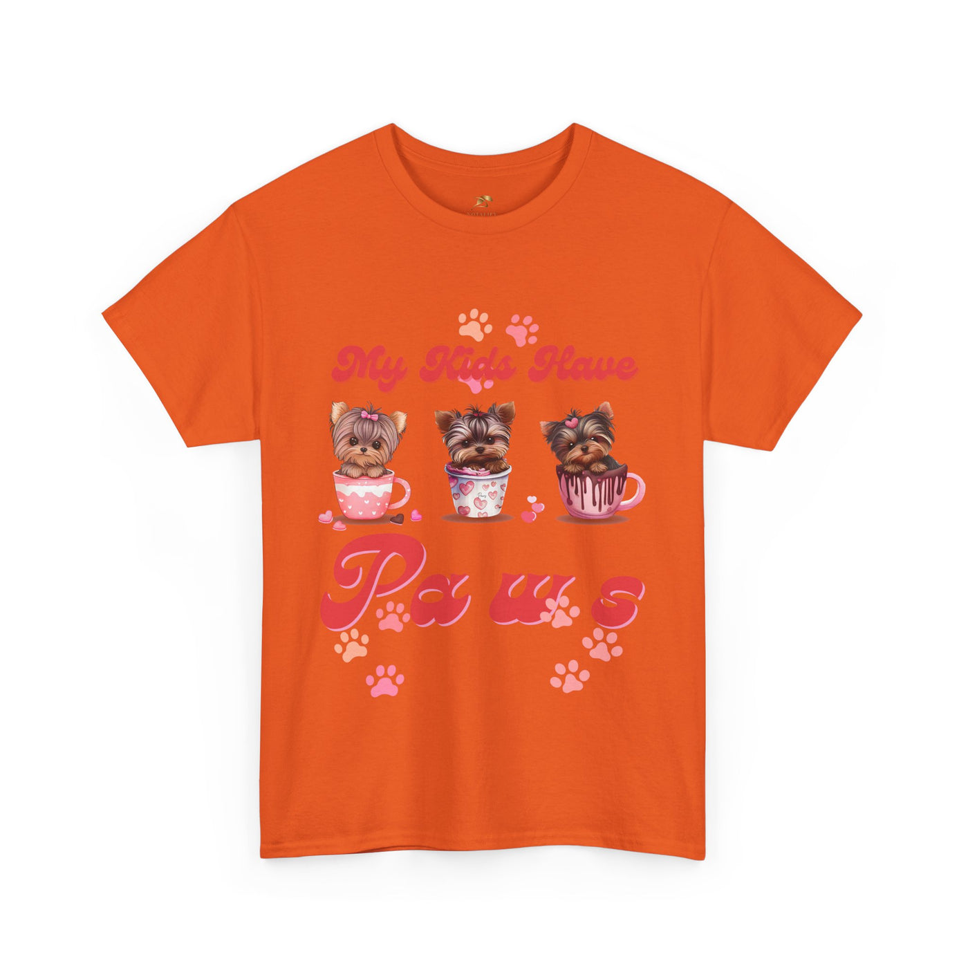 Dog Lover Unisex Tee, Animal Parent Tshirt, My Kids Have Paws Shirt, Cute Puppy Graphic Tee, Pet Owner Gift, Casual Dog Mom Dad Top - NOTALIFY
