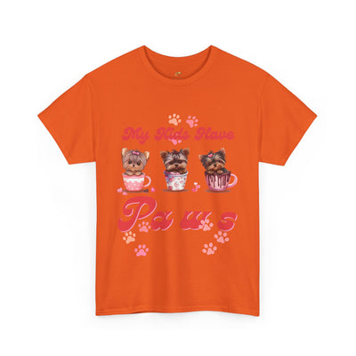 Dog Lover Unisex Tee, Animal Parent Tshirt, My Kids Have Paws Shirt, Cute Puppy Graphic Tee, Pet Owner Gift, Casual Dog Mom Dad Top - NOTALIFY
