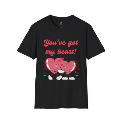 Heart Graphic Tee, Valentine's Day T-Shirt, Love Quote Shirt, Unisex Softstyle Top, Heart Design Tee, Valentine's Day Gift - NOTALIFY