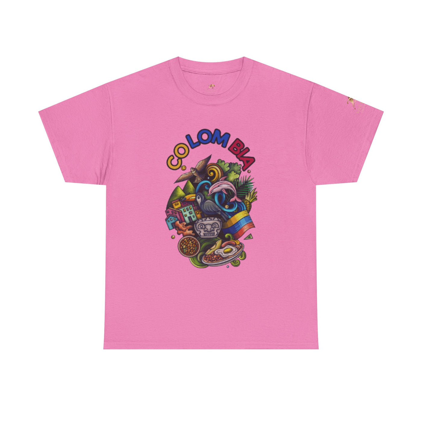 Colorful Unisex Heavy Cotton Tee with Joyful Message, Fun T-Shirt, Casual Wear, Gift for Friends, Summer Vibes, Festival Apparel - NOTALIFY