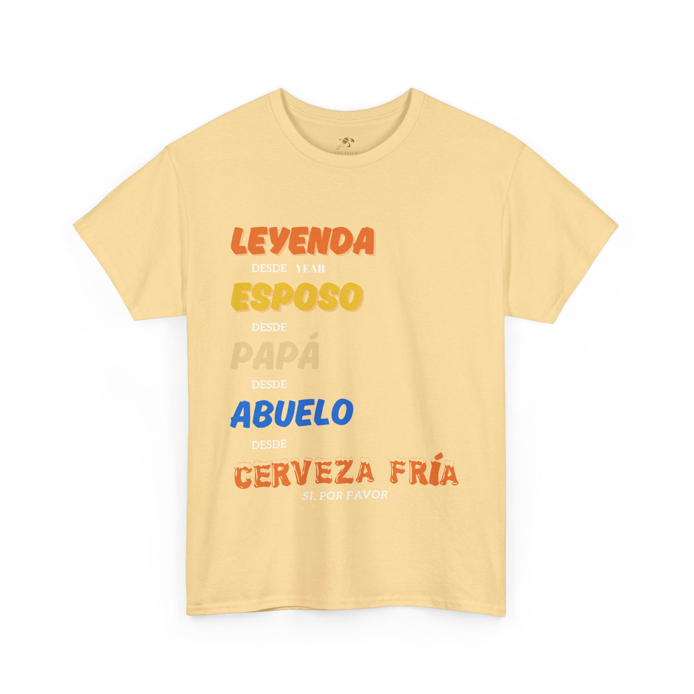 Funny Grandpa Beer Shirt | Leyenda Desde Esposo Papá Abuelo Tee | Spanish Dad Gift | Fathers Day Latino Humor T-Shirt for Men | Gift for Dad