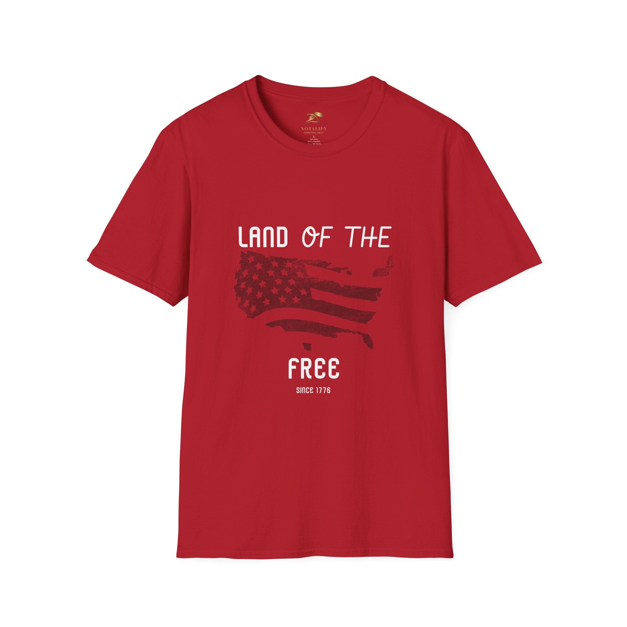 Red Patriotic Party T-Shirt with 