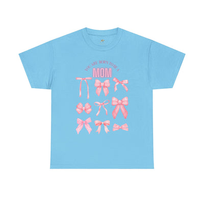 Cute Mom Tee, Personalized Mother Shirt, Family Gift, Mom Life Top, Mother's Day Present, Mommy Birthday Shirt - NOTALIFY