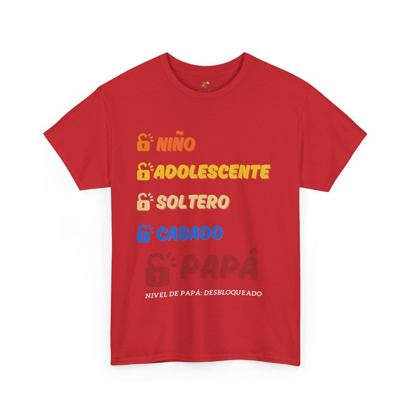 Spanish Dad Level Unlocked Tee for Men