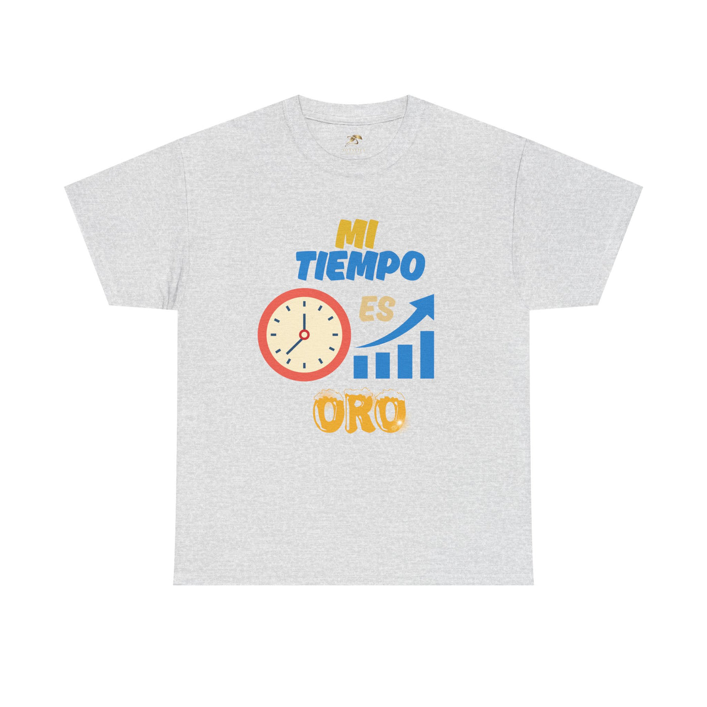 Mi Tiempo Es Oro Spanish Productivity T-Shirt | Time Management Motivational Tee | Entrepreneur Shirt | Focus and Hustle Shirt | Unisex